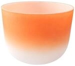 Fame Crystal Singing Bowl 13" Orange D4 440 Hz Klangschale