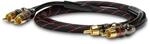 Dynavox Perfect Sound Stereo Cinchkabel 1 m HiFi Audio Kabel Schwarz-Rot