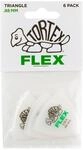 Dunlop 456P.88 Tortex Flex Triangle Picks 0,88 mm Plektren Set
