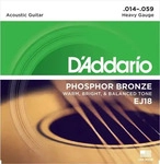 D'Addario EJ18, D'Addario A-Git.Saiten EJ18 14-59 Phosphor Bronze