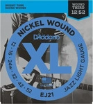 D'Addario EJ21, D'Addario E-Git.Saiten EJ21 12-52 Nickel Wound