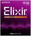 Elixir 11102 Nanoweb Acoustic Bronze 13-56 Westerngitarrensaiten
