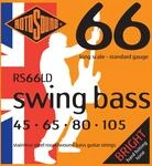 Rotosound RS66LD Swing Bass 66 Stainless Steel Roundwound 4-String Set Standard