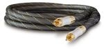 Dynavox Highend-Stereo-Cinchkabel 1,5 m HiFi Audio Kabel Schwarz