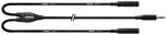 Cordial CFY 0.3 WYY Y-Adapterkabel 0,3 m Miniklinke female/ Miniklinke 3,5...