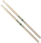 PRO-MARK TXR5BW Sticks Natural American Hickory, Wood Tip Drumsticks