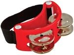 Latin Percussion Foot Tambourine LP188 Tamburin Rot