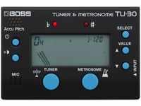 Boss TU-30, Boss TU-30 Tuner & Metronome - Stimmgerät für Gitarren Schwarz