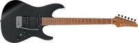 Ibanez AZ2402-BKF, Ibanez Prestige AZ2402-BKF Black Flat E Gitarre Schwarz