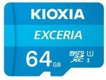 Toshiba-Kioxia Exceria 64GB Micro SDXC Card CL10 Speicherkarte