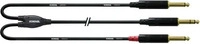 Cordial 10623, Cordial CFY 1.5 VPP Insertkabel 1 5 m Schwarz