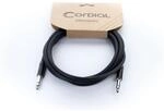 Cordial EM 0.5 VV Patchkabel stereo 50 cm Stereo Patchkabel Schwarz