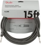 Fender Professional Tweed Cable GRAY 4,5 m Klinke mono/ Klinke mono