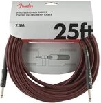Fender Professional Tweed Cable RED 7,5 m Instrumentenkabel Rot