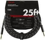 Fender Deluxe Tweed Instrument Cable BLK 7,5 m Klinke mono/ Klinke mono