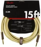 Fender Deluxe Tweed Instrument Cable 4,5 m Instrumentenkabel Gelb