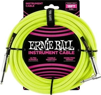 Ernie Ball EB6085, Ernie Ball EB6085 Instrumentenkabel 5 5 m Gelb
