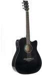Yamaha FGX 800 C BL Black Westerngitarre Schwarz