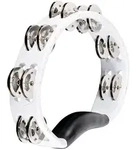 Meinl Percussion HTMT1WH - Headliner&reg; Hand Held ABS Tambourine - Tambourin