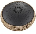 Meinl Sonic Energy MOSTD1BK - Medium Octave Steel Tongue Drum 10", H Moll, 8 T&ouml;n...