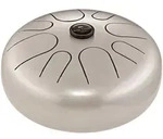 Meinl Sonic Energy STD4PG Steel Tongue Drum, Perlgrau, G Moll 8 T&ouml;ne, 12" / 30 c...