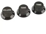 Fender Knobs Stratocaster Black - Potiknopf