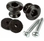 Dunlop StrapLok Strap Retainer Dual Black - Endpin