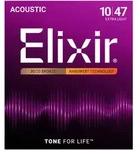 Elixir 11002 Bronze Nanoweb Extra Light | 010-047 - Saiten Westerngitarre
