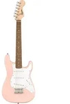 Squier by Fender Mini Stratocaster Shell Pink - E-Gitarre