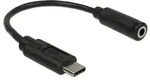 Delock USB Type-C > Mini Stereo Jack Plug - Adapter/Kupplung
