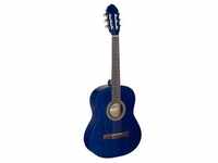 Stagg C430 M BLUE 3/4 Kindergitarre Konzertgitarre blau matt klassische Gitarre...