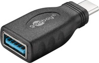 Goobay 45395, Goobay Adapter USB-C? auf USB A 3.0, schwarz