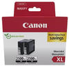2 Canon Tinten 9254B011 Multi Value Pack 2 x PGI-2500XLBK schwarz