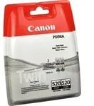 2 Canon Tinten 2932B019 PGI-520PGBK Doppelpack schwarz