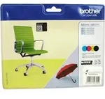 4 Brother Tinten LC-229XLVALBPDR Multipack KCMY