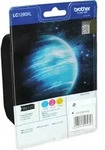 3 Brother Tinten LC-1280XLRBWBPDR Multipack CMY