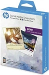 HP W2G60A, HP Social Media Snapshots selbstklebend W2G60A 10x13 cm 25 Blatt 265g