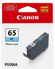 Canon Original Tinte CLI-65PC - photo cyan - 275 Fotos(4220C001)