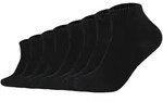 s.Oliver Unisex Socken, 8er Pack - Quarter, einfarbig Schwarz / 43-46
