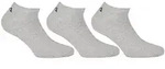 FILA Invisible Sneakers Socken Unisex, 3 Paar - Kurzsocken, Logobund, uni, 35-46 Grau