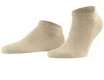 FALKE Herren Socken - Family Sneaker, Anti-Slip-System, Baumwollmischung, Uni Beige /