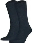 TOMMY HILFIGER Herren Socken, 2er Pack - Classic, Str&uuml;mpfe, einfarbig Blau / 39-42
