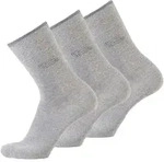 camel active Herren Socken, 3er Pack - Basic Socken, Bio-Baumwolle Grau meliert...