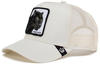 GOORIN BROS. Unisex Trucker Cap - Kappe, Front Patch, One Size The Panther white