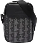 LACOSTE Herren Umh&auml;ngetasche - The Blend Vertical Monogram Camera Bag, 21,5x16x5,5cm