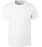 s.Oliver Herren T-Shirt - Basic, Rundhals, Baumwolle, einfarbig Wei&szlig; / S