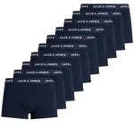 JACK&JONES Herren Boxer Shorts, 10er Pack - JACSOLID, Trunks, Baumwoll-Stretch,...