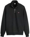 Levi's Herren Sweatshirt mit Zip-Kragen - Original Housemark 1/4 Zip, Stehkragen,