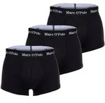 Marc O Polo Herren Boxer Shorts, 3er Pack - Trunks, Organic Cotton, Stretch Schwarz L Marc O Polo Herren Boxer Shorts, 3er Pack - Trunks, Organic Cotton, Stretch Schwarz L