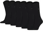 TOMMY HILFIGER Herren Socken, 6er Pack - Men's Sock Classic, ECOM Schwarz / 47-49